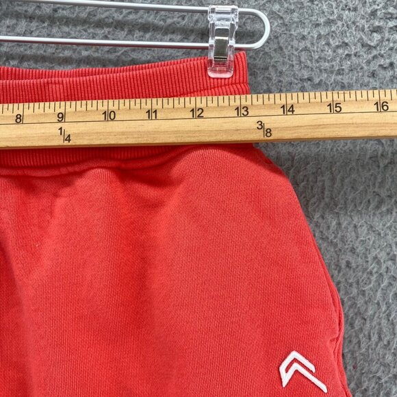 Oner Active Shorts Womens UK Small All Day Lightweight Sweet Red Pockets Terry - Picture 11 of 13
